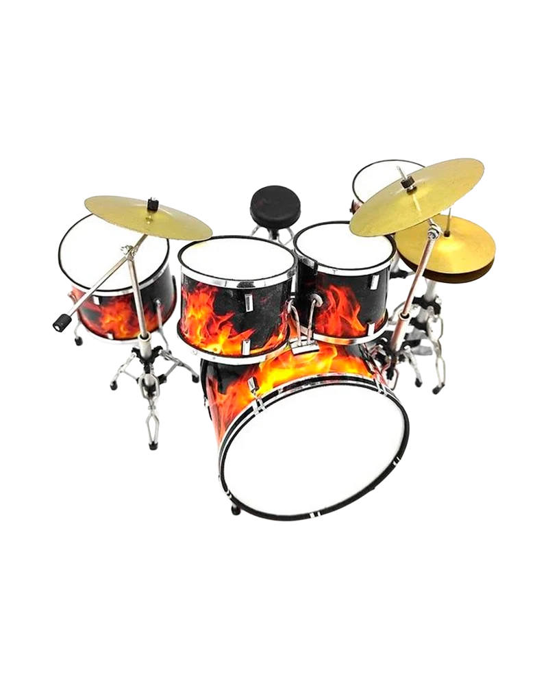 Music Legends - N206 Mini Batería Artesanal de Colección