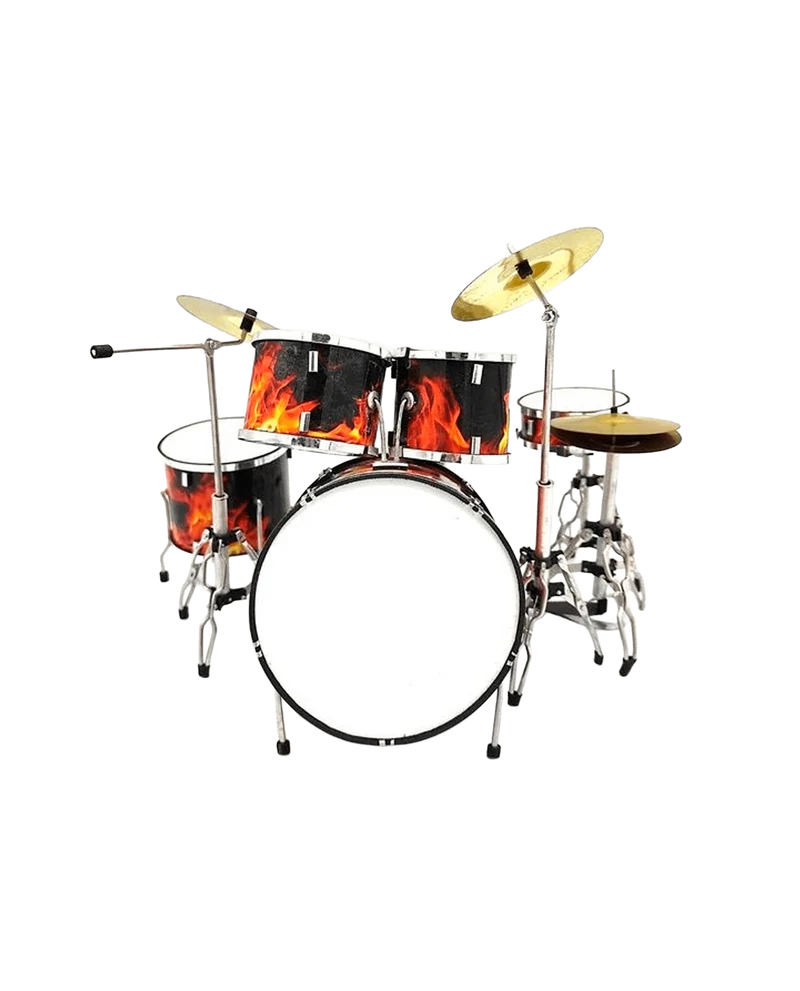 Music Legends - N206 Mini Batería Artesanal de Colección