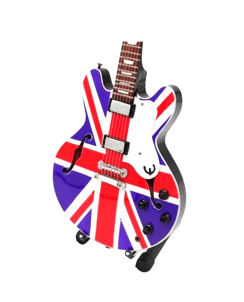 Music Legends - N2622 Mini Guitarra Artesanal de Colección (Años 90)