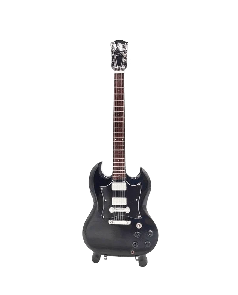 Music Legends - N3193 Mini Guitarra Artesanal de Colección (Años 80)
