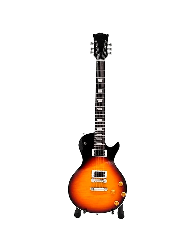 Music Legends - N2653 Mini Guitarra Artesanal de Colección (Años 80)