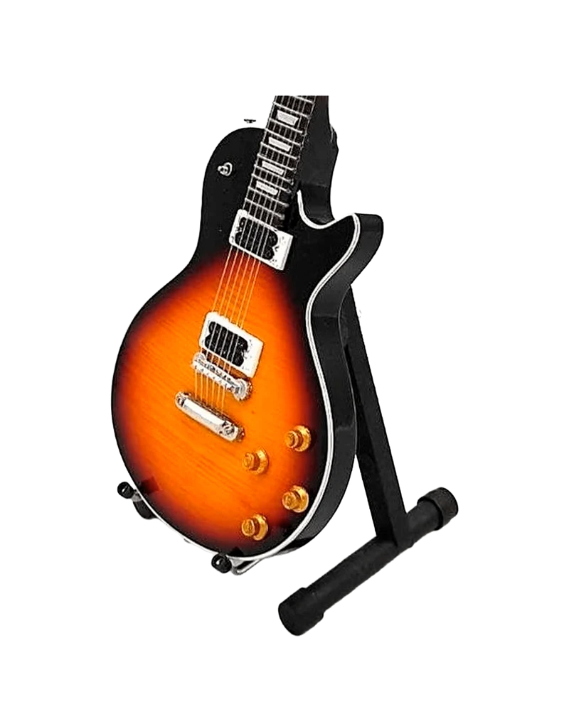 Music Legends - N2653 Mini Guitarra Artesanal de Colección (Años 80)