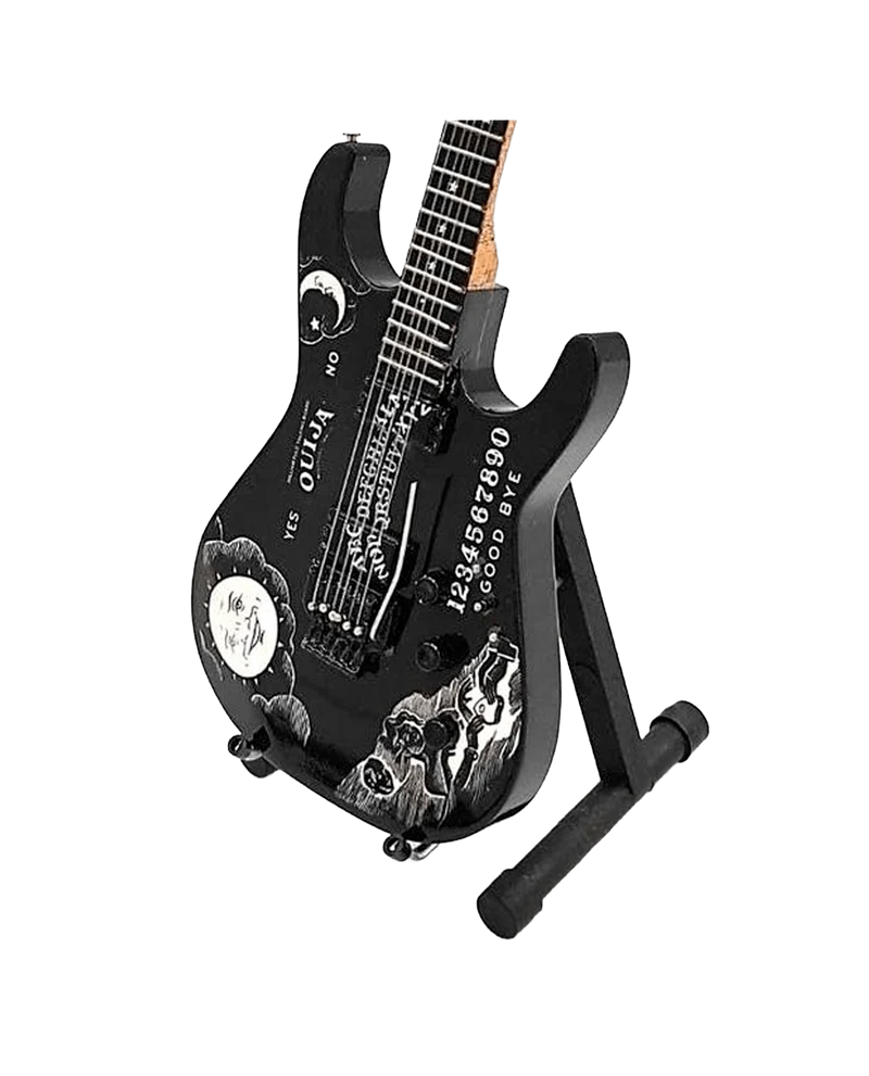 Music Legends - N1427 Mini Guitarra Artesanal de Colección (Años 80)