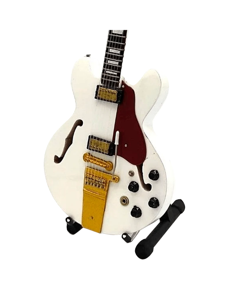 Music Legends - N3216 Mini Guitarra Artesanal de Colección (Años 70)
