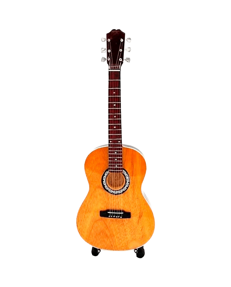 Music Legends - N5920 Mini Guitarra Artesanal de Colección (Años 70)