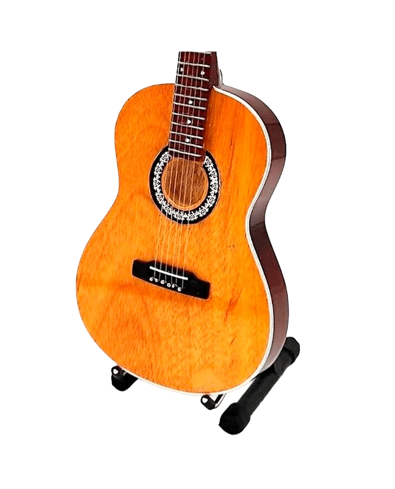 Music Legends - N5920 Mini Guitarra Artesanal de Colección (Años 70)