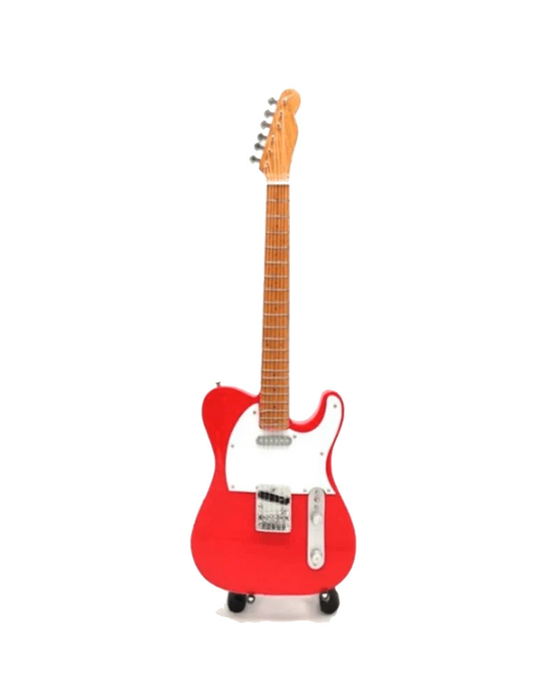 Music Legends - N7474 Mini Guitarra Artesanal de Colección (Años 60)