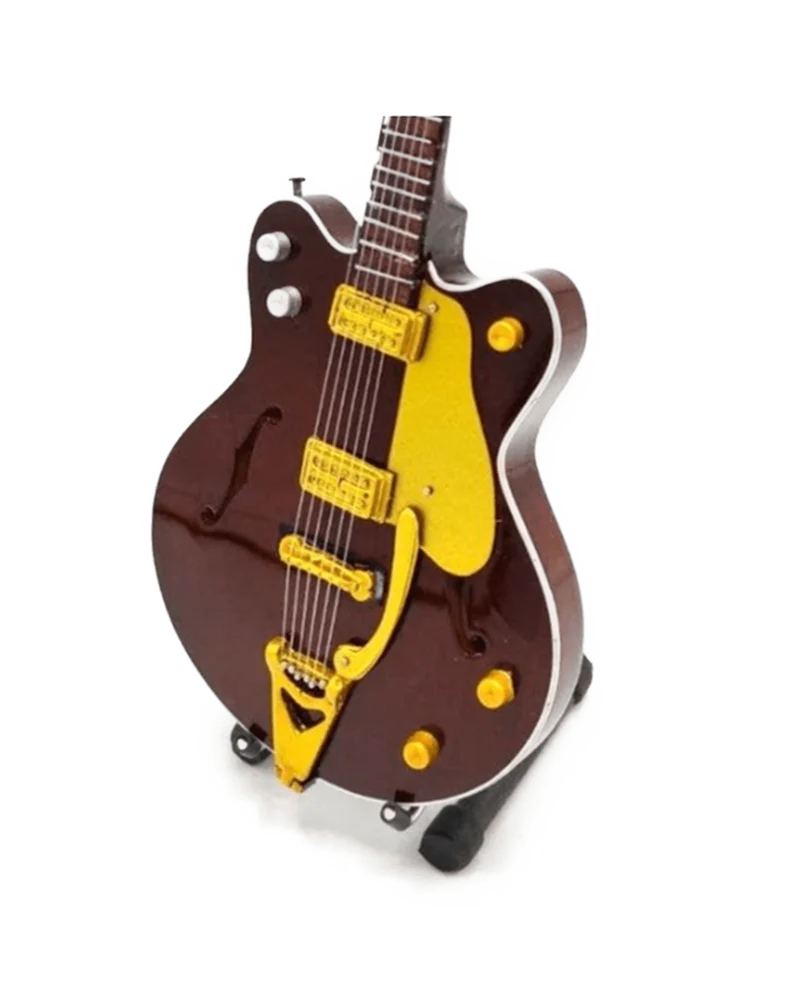 Music Legends - N1106 Mini Guitarra Artesanal de Colección (Años 60)