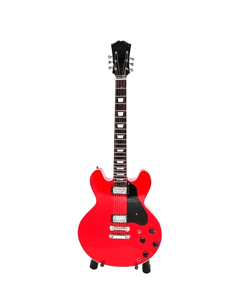 Music Legends - N796 Mini Guitarra Artesanal de Colección (Años 60)