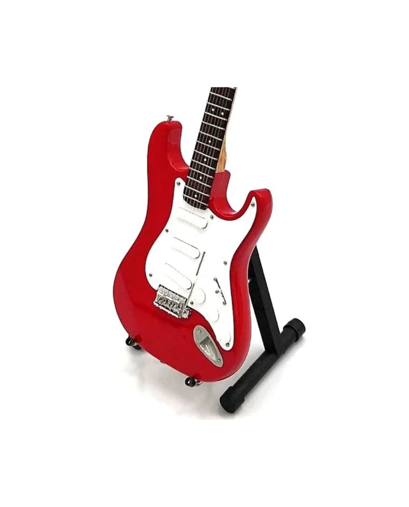 Music Legends - N581 Mini Guitarra Artesanal de Colección (Años 80)