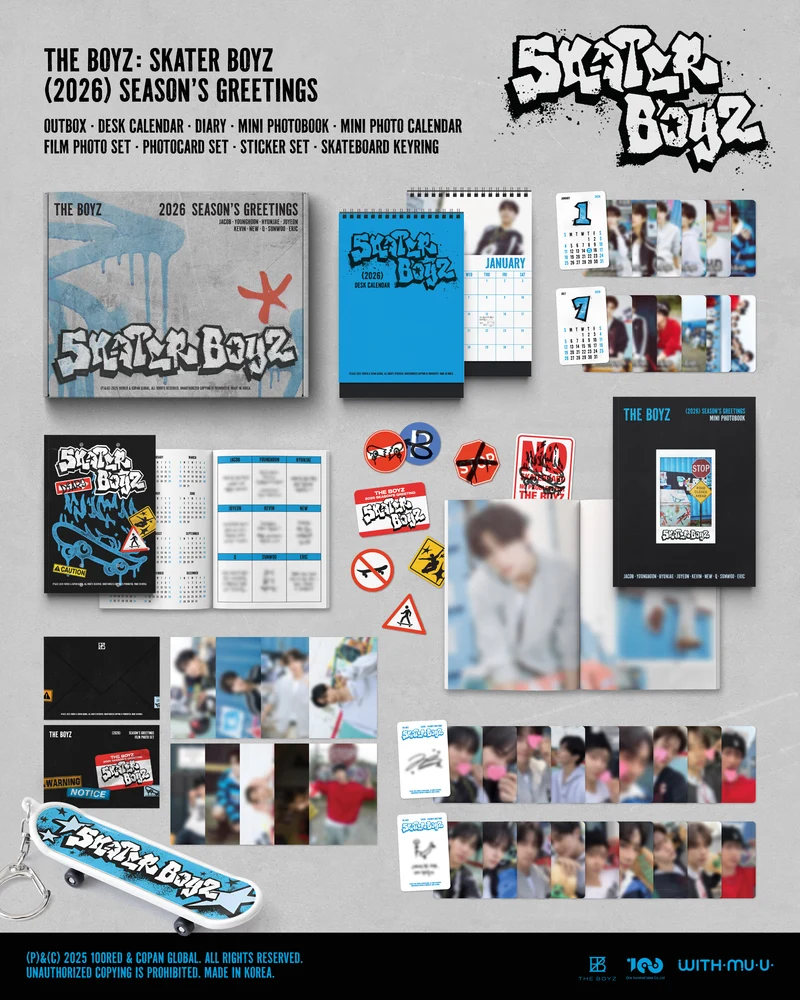 THE BOYZ - SKATER BOYZ (2026) SEASON'S GREETINGS