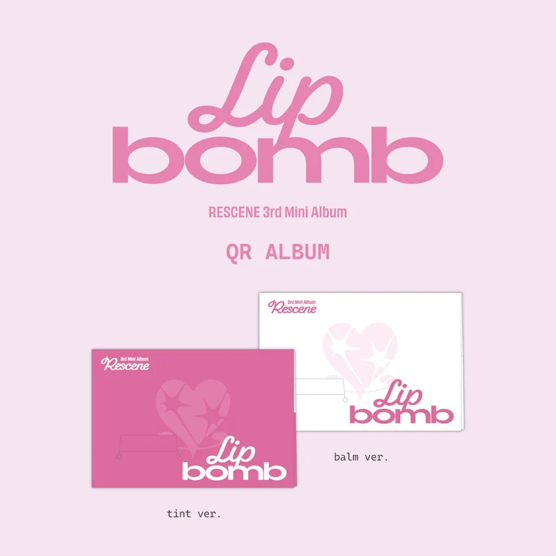RESCENE - lip bomb (QR Photocard ver.)