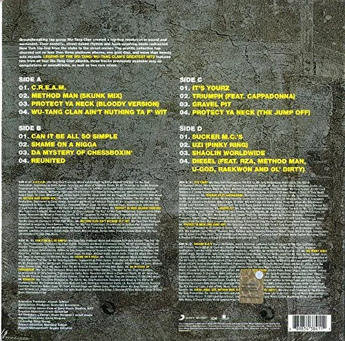 Wu-Tang Clan | Legend Of The Wu-Tang: Wu-Tang Clan's Greatest Hits [2LP]