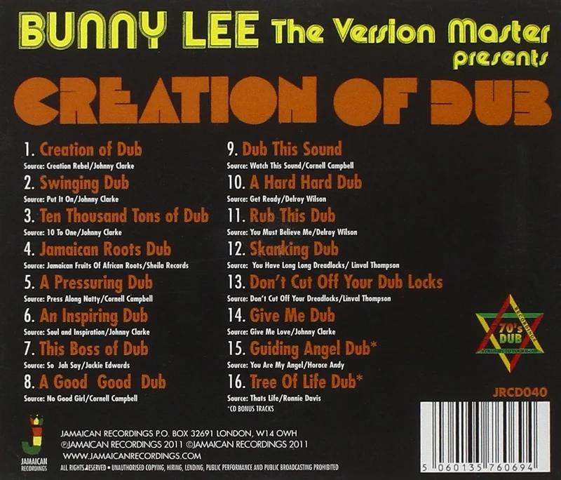 Bunny Lee | Creation Of Dub