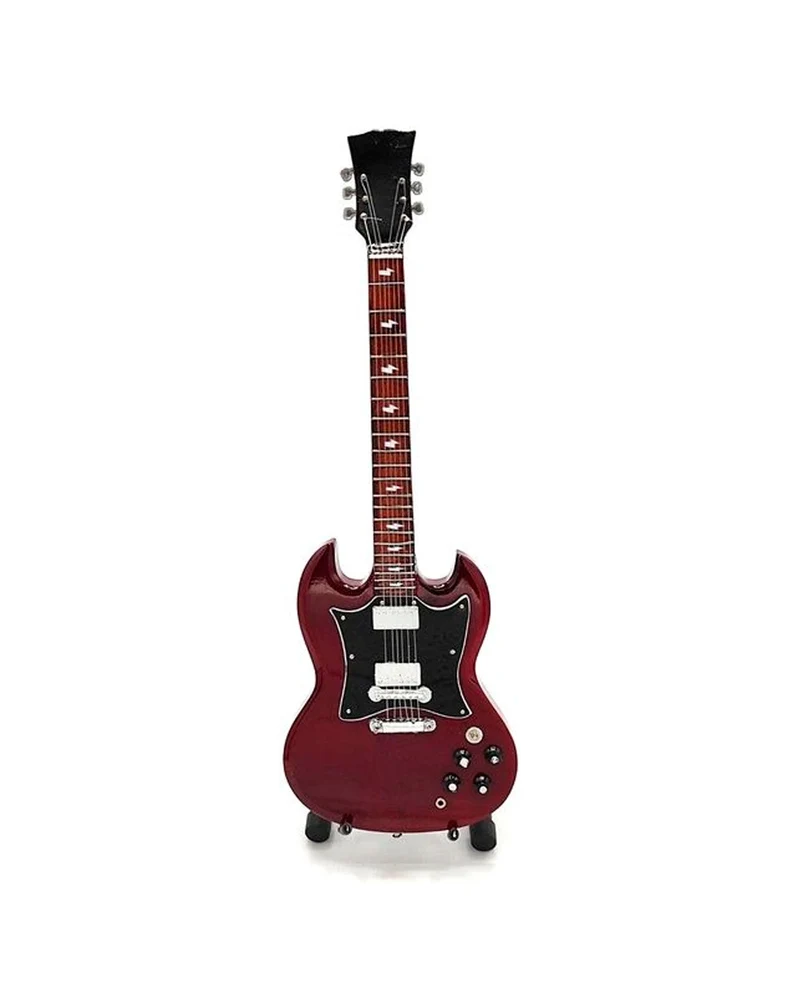 Music Legends - N567 Mini Guitarra Artesanal de Colección (Años 80)