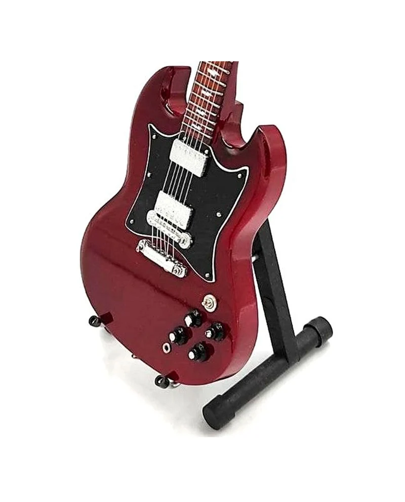Music Legends - N567 Mini Guitarra Artesanal de Colección (Años 80)