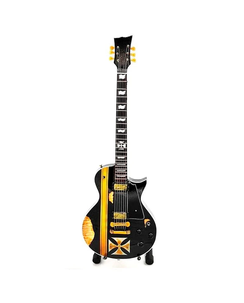 Music Legends - N239 Mini Guitarra Artesanal de Colección (Años 80)