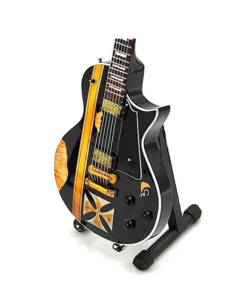 Music Legends - N239 Mini Guitarra Artesanal de Colección (Años 80)
