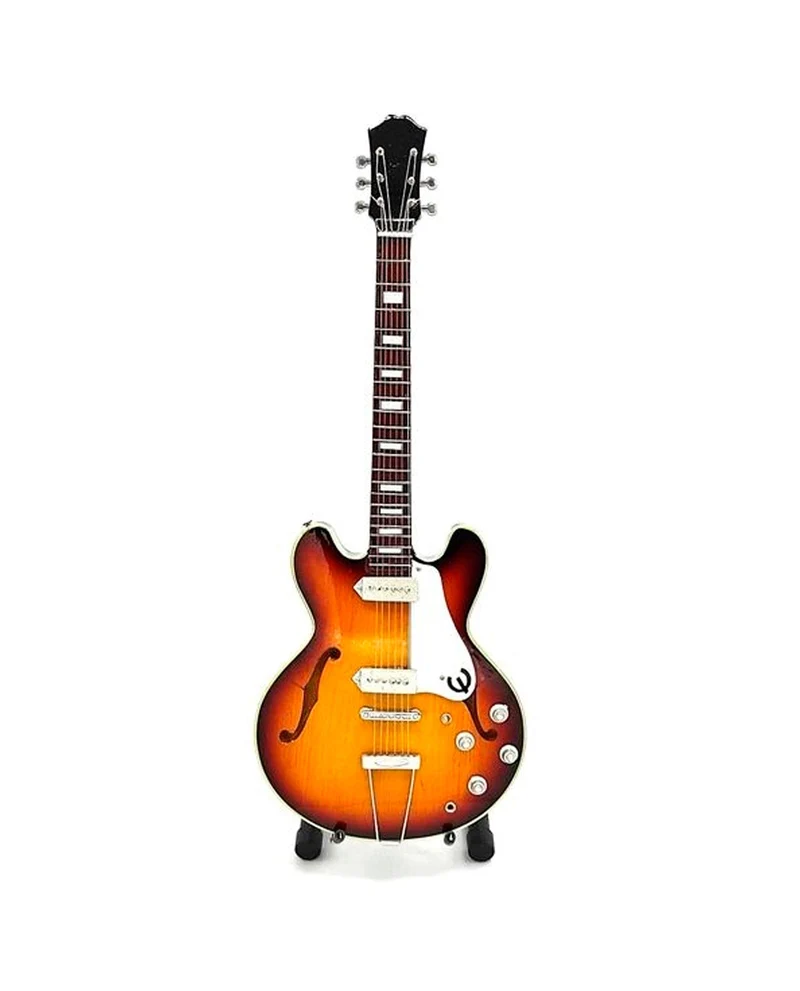 Music Legends - N109 Mini Guitarra Artesanal de Colección (Años 60)
