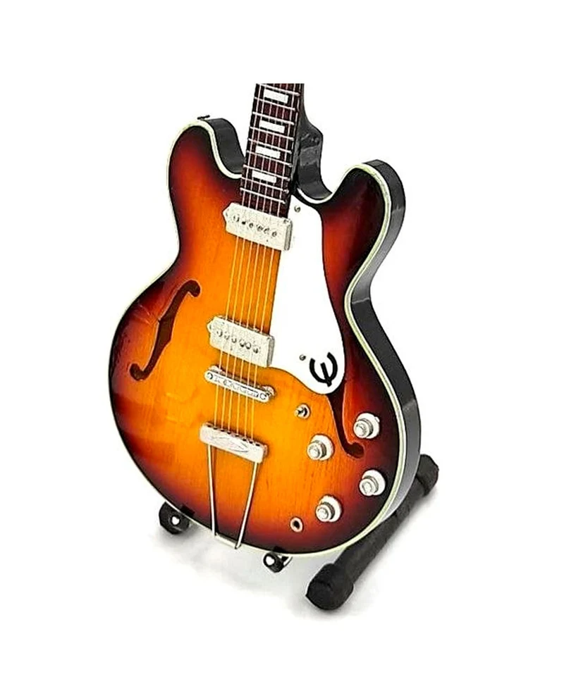 Music Legends - N109 Mini Guitarra Artesanal de Colección (Años 60)