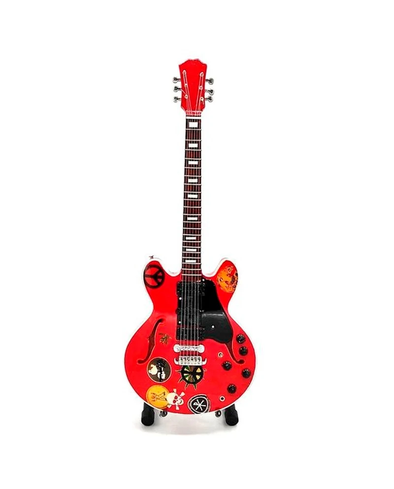 Music Legends - N17 Mini Guitarra Artesanal de Colección (Años 70)