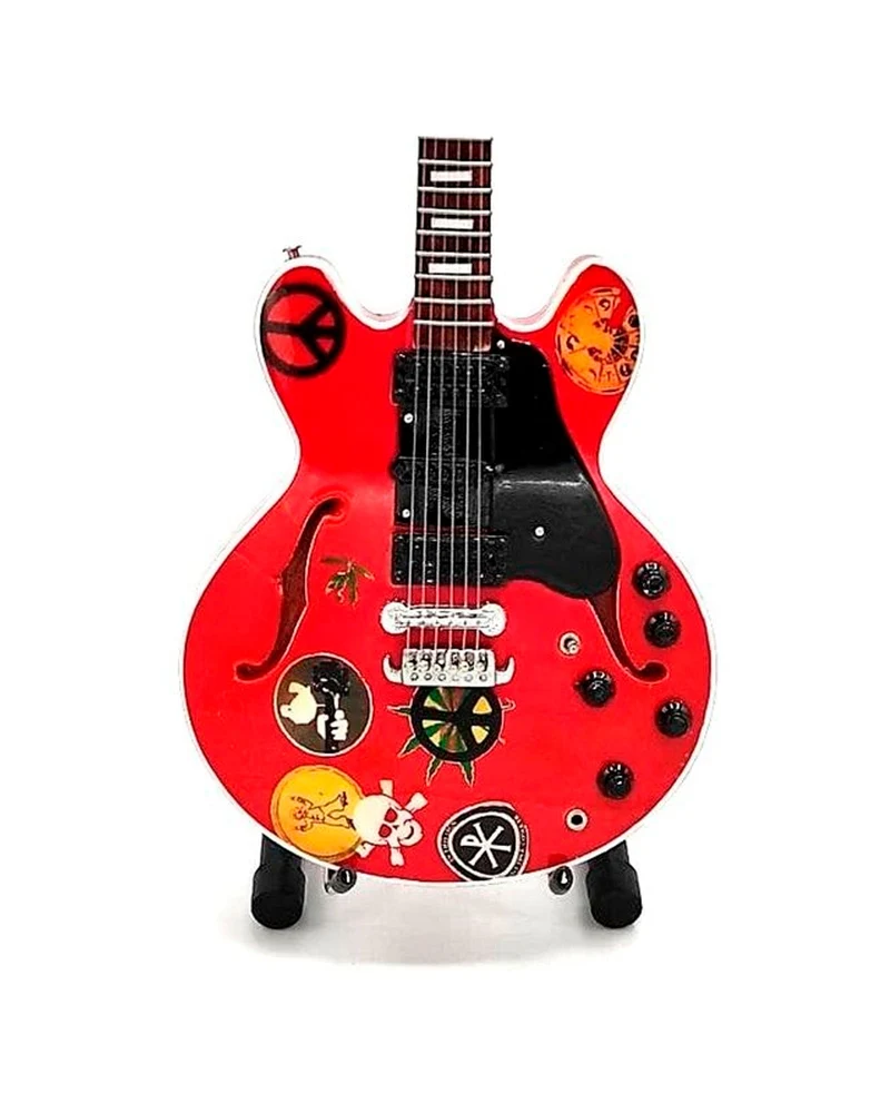 Music Legends - N17 Mini Guitarra Artesanal de Colección (Años 70)