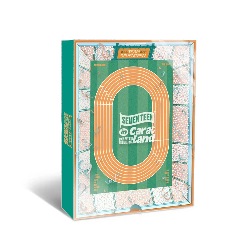 SEVENTEEN - 2025 SVT 9TH FAN MEETING [ SEVENTEEN IN CARAT LAND ] MEMORY BOOK+