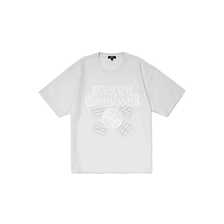 [BTS] World Tour : Arirang : S/S Tour T-Shirt (Gray)