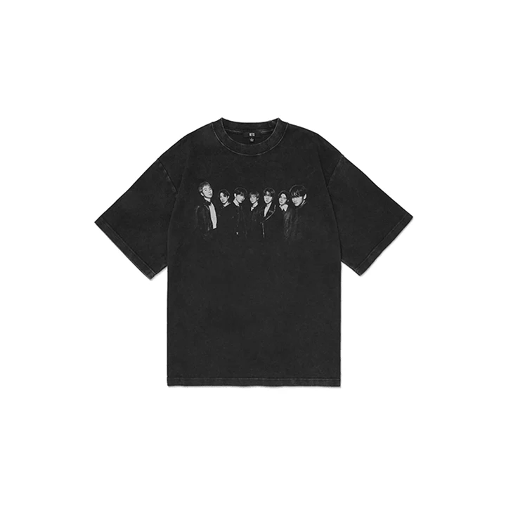 [BTS] World Tour : Arirang : S/S Photo T-Shirt (Black)
