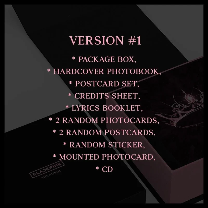 BLACKPINK 1st Album [THE ALBUM]