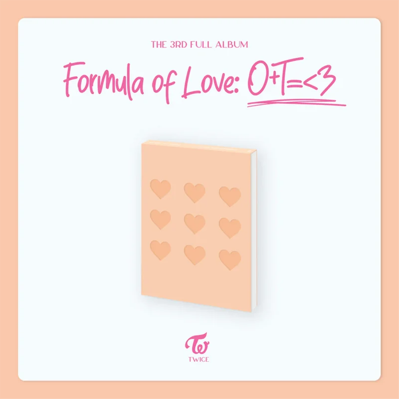 TWICE 3rd Album [Formula of Love: O+T=<3]