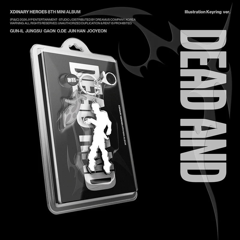 [XDINARY HEROES] Dead And : Illustration Keyring