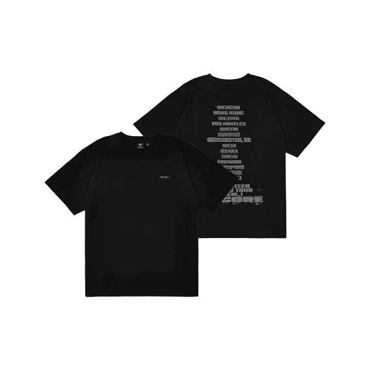 [SEVENTEEN] World Tour : NEW_ Encore : S/S T-Shirt Black Ver.1