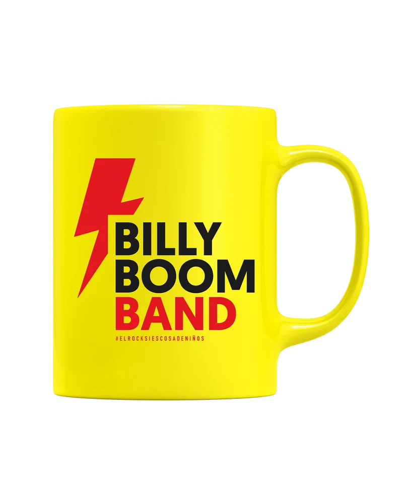 Billy Boom Band - Taza "Logo" Amarilla