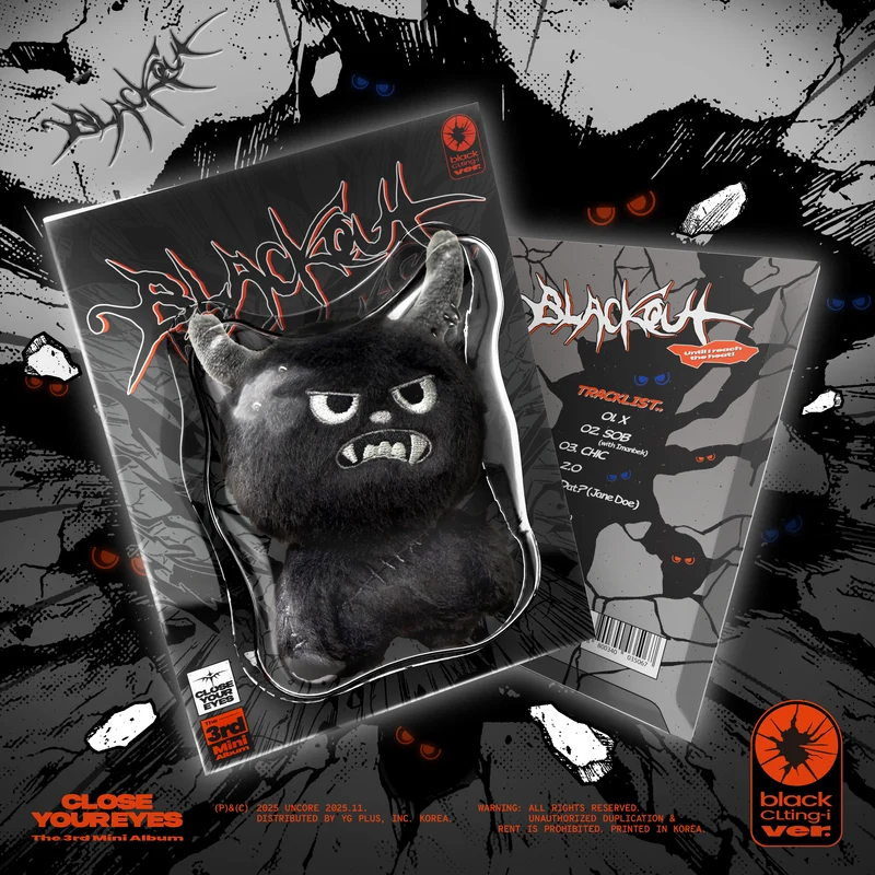 CLOSE YOUR EYES - blackout (black CLting-i ver.)