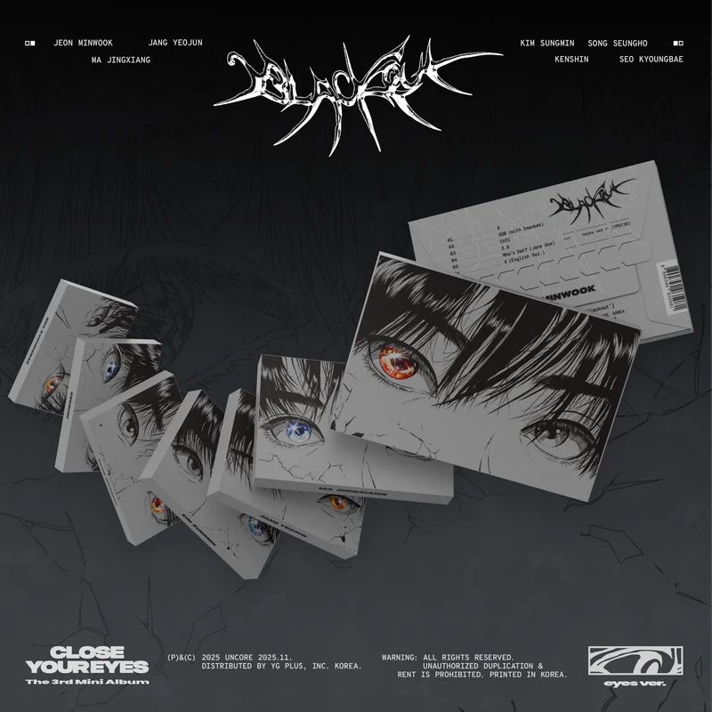 CLOSE YOUR EYES - blackout (eyes ver.)