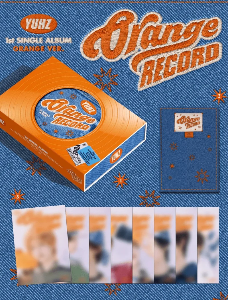 YUHZ - ORANGE RECORD (ORANGE VER.)