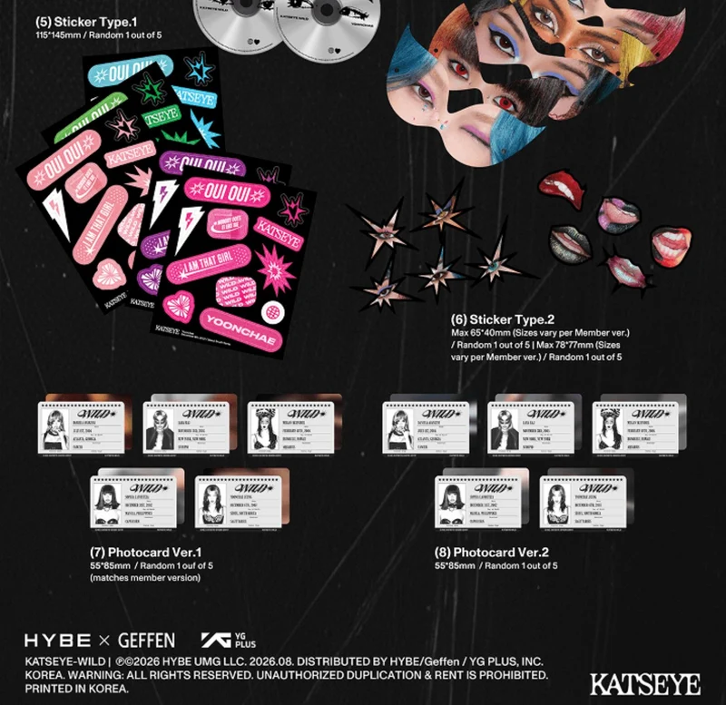 KATSEYE - WILD (MEMBER VER.) + Apple Music Gift
