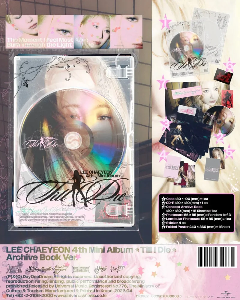 LEE CHAE YEON - TILL I DIE