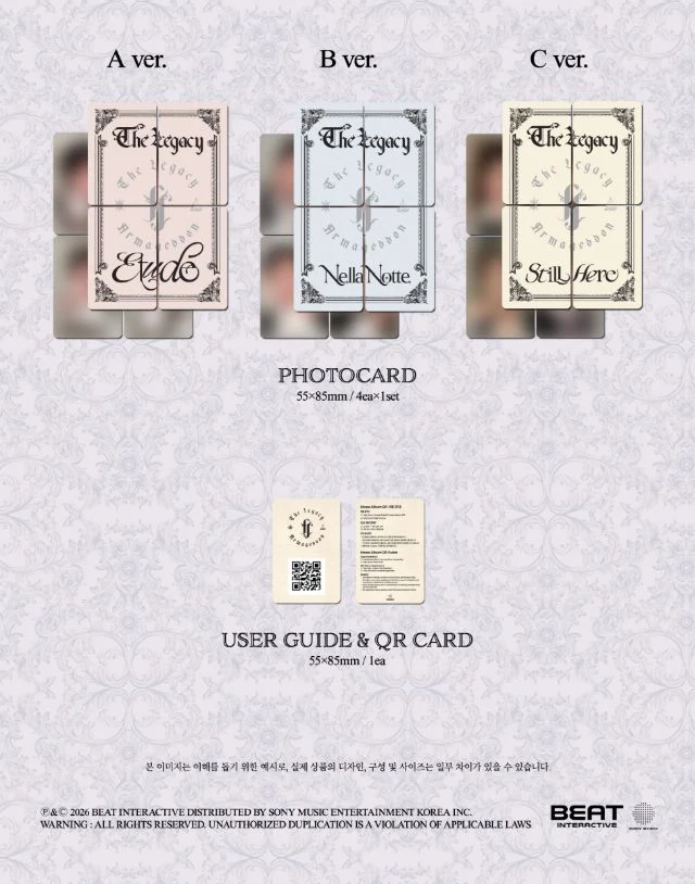 FORESTELLA - THE LEGACY (PHOTOCARD VER.)