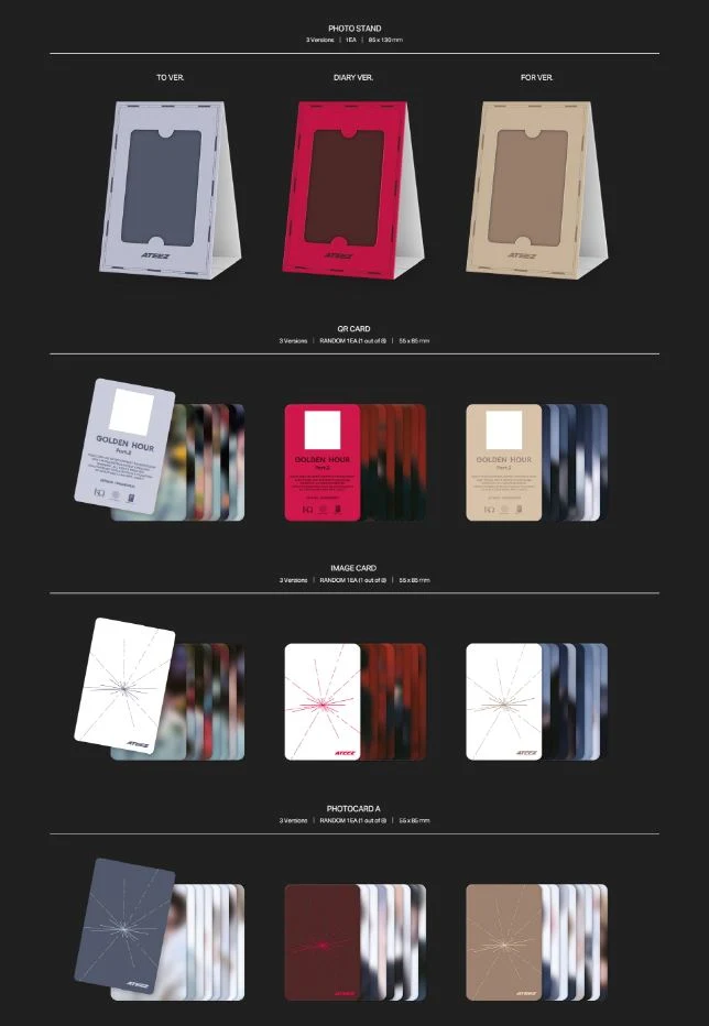 ATEEZ - GOLDEN HOUR: PART.2 (POCA ALBUM)