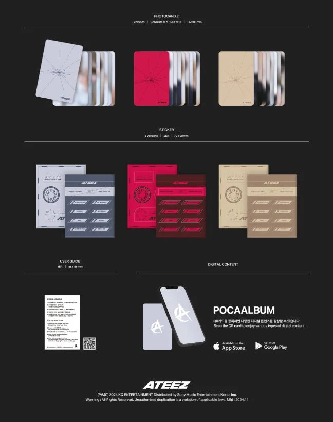 ATEEZ - GOLDEN HOUR: PART.2 (POCA ALBUM)