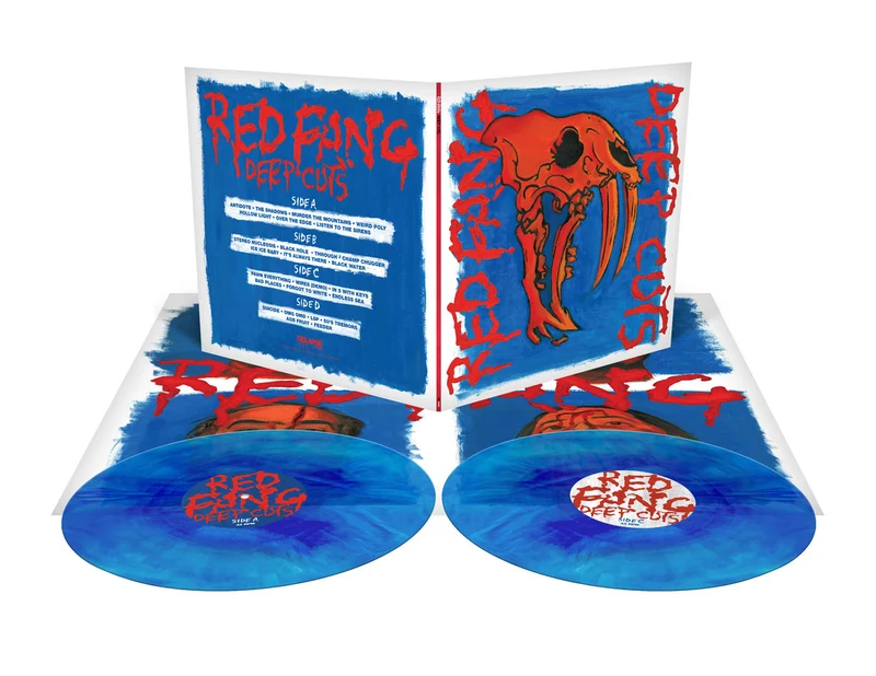2LP Red Fang | Deep Cuts [ Blue Royal And White Galaxy Merge]