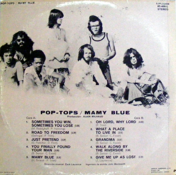 Pop-Tops | Mamy Blue