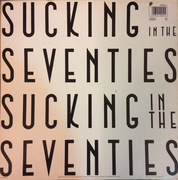 The Rolling Stones ‎| Sucking In The Seventies
