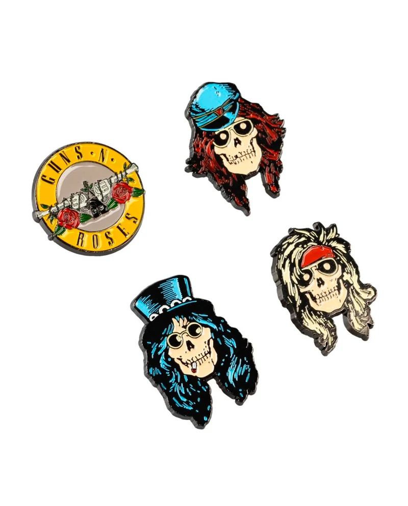Guns N' Roses - Set 4 pins "Guns N' Roses"