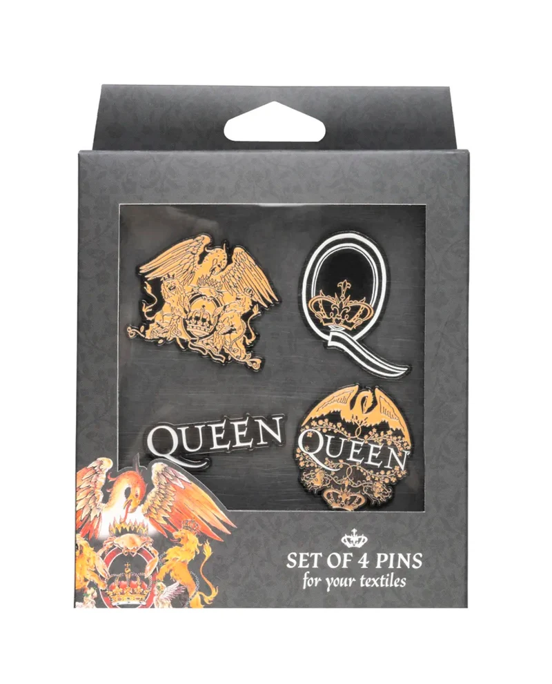 Queen - Set 4 pins "Queen"