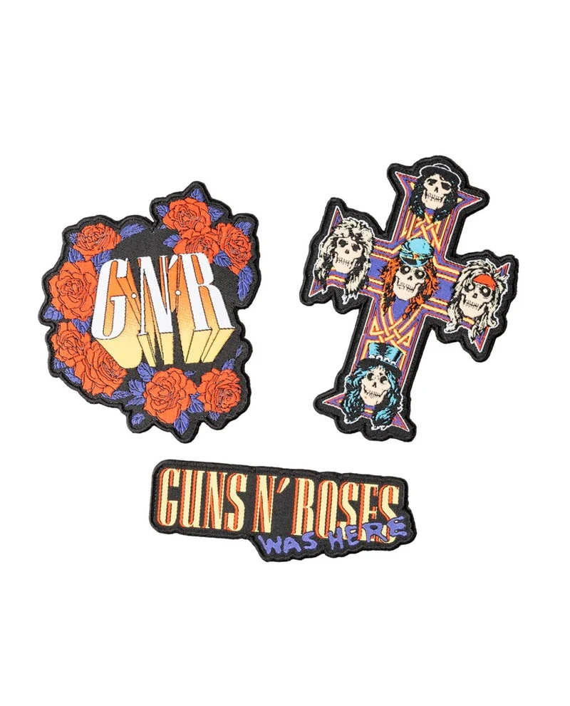 Guns N' Roses - Pack 3 parches Bordados "Guns n' Roses"