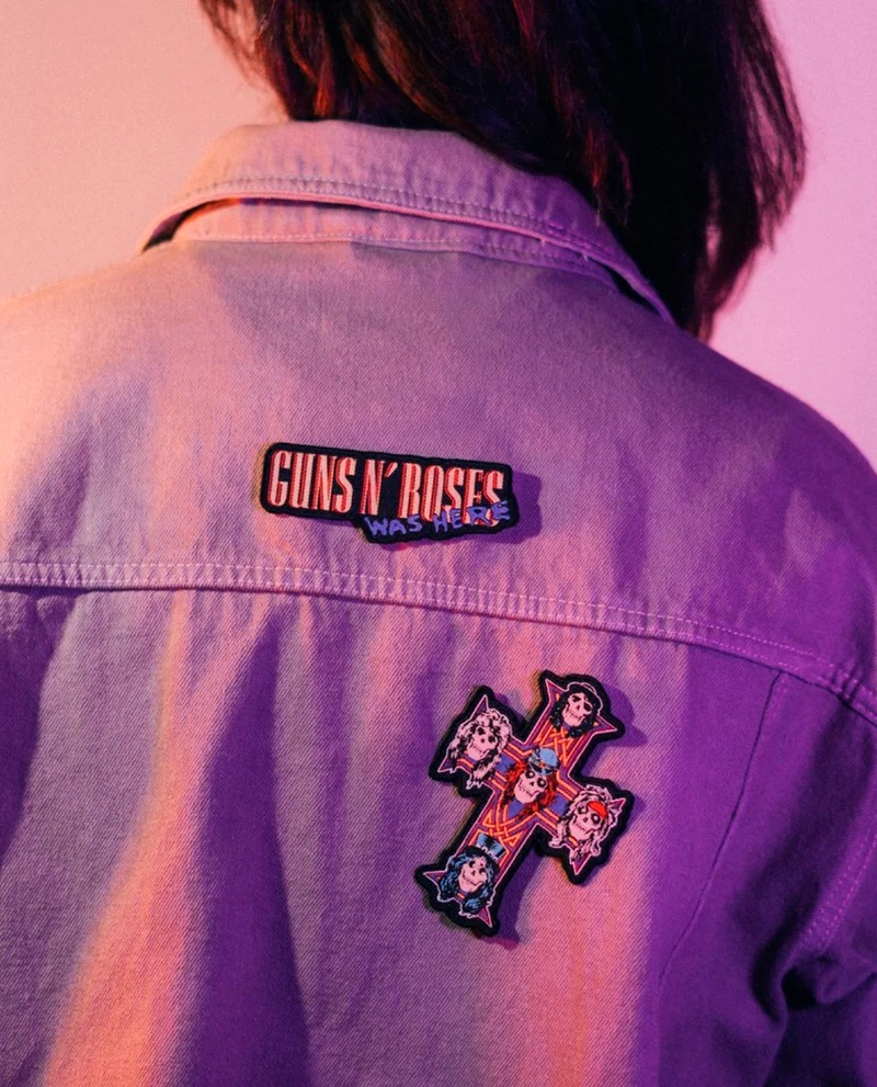 Guns N' Roses - Pack 3 parches Bordados "Guns n' Roses"