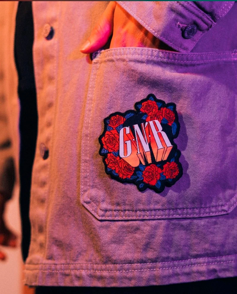 Guns N' Roses - Pack 3 parches Bordados "Guns n' Roses"